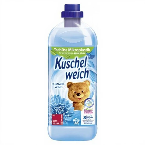 Kuschelweich Weichspüler Sommerbrise 1 l 38 Waschladungen