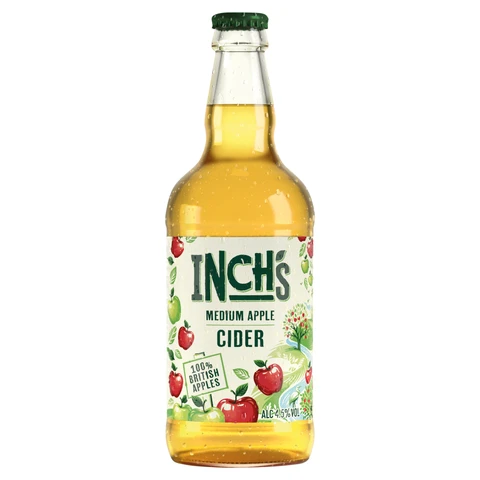 Inch's Medium Apple Cider 500ml (Abv 4.5%)