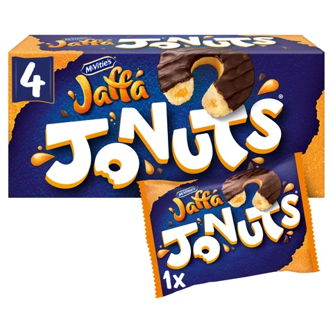 McVitie's Jaffa Cakes Jonuts 4 Pack 172g