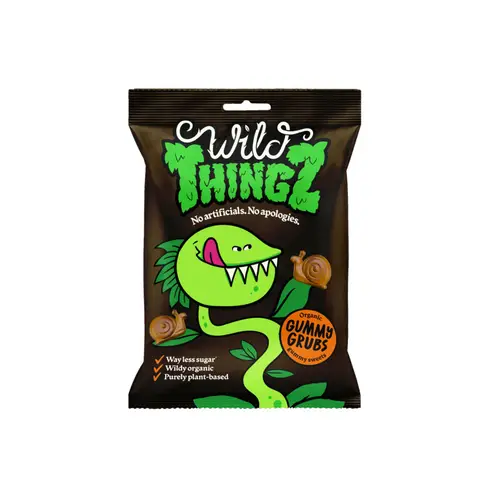 Wild Thingz Organic & Vegan Sweets Zesty Pests 130g