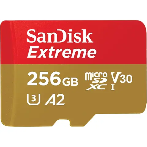 SANDISK Extreme microSDXC 256GB + SD Adapter