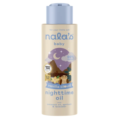 Nala's Baby Night Time Oil Vanilla Cloud 400ml