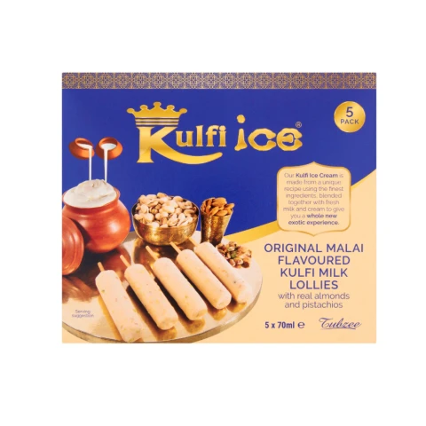 Kulfi Ice Original Malai 5Pk 350Ml
