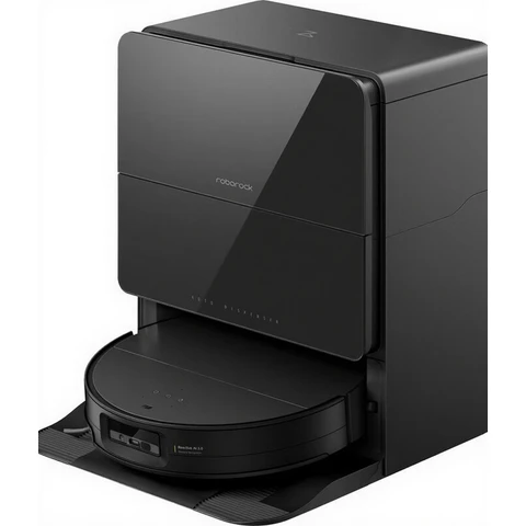 Roborock Saros 10 Aspirateur robot avec station de base - Noir