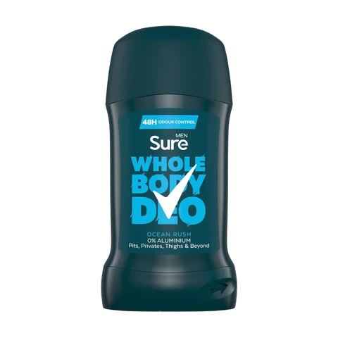 Sure Men Ocean Rush Whole Body Deodorant Stick 48h Odour Control 50ml