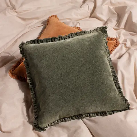 Yard Cushion Bertie Square Moss 45x45cm