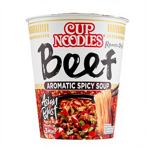 Nissin Cup Nudeln Rindfleischgeschmack 64 g