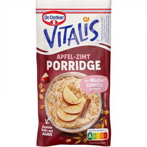 Dr. Oetker Vitalis Porridge Apfel-Zimt 58 g