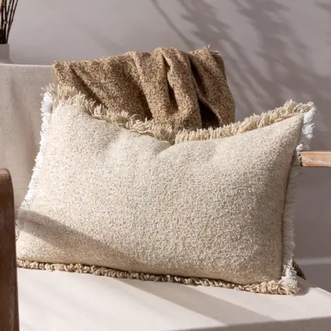 Yard Cushion Doze Rectangle Natural 40x60cm