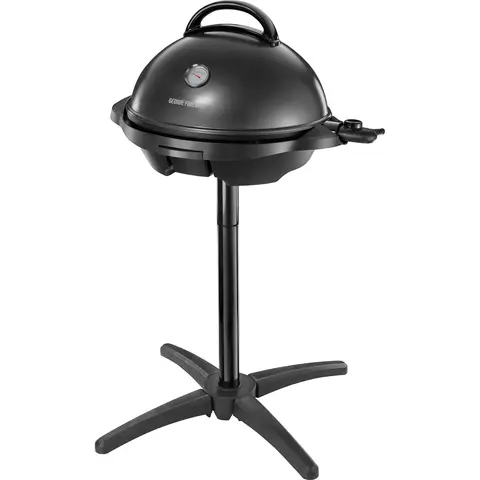 George Foreman Indoor/Outdoor Grill, Non Stick, Compact, Fast Heat Up, Adjustable, Stylish - 22460