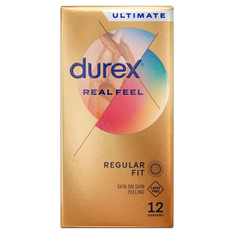 Durex Real Feel Non Latex 12 Condoms