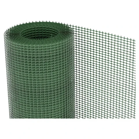 TENAX Hobby 10 Vert 1 x 5 m Filet Plastique à Mailles Rectangulaires pour Clôtures