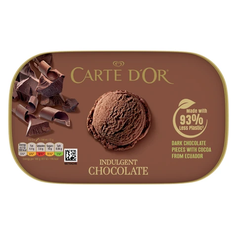 Carte D'Or Ice Cream Dessert Indulgent Chocolate 900ml