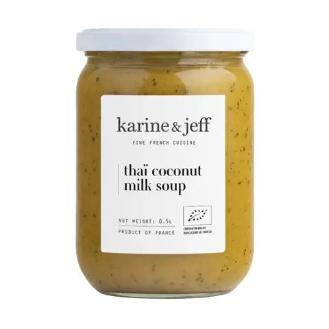 Karine & Jeff Organic Thaï Coconut Milk Soup 500ml