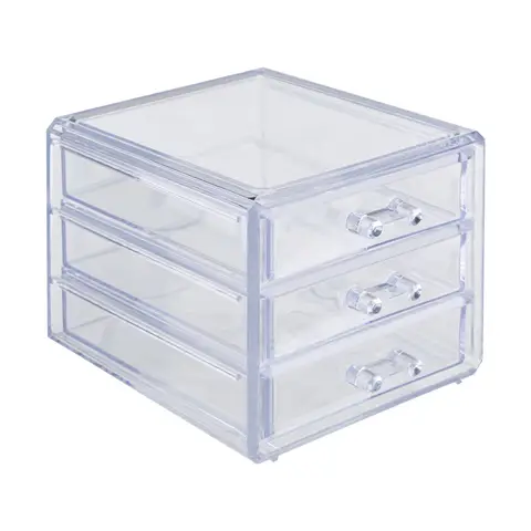 Maison by Premier Beauty Cosmetic Organiser with 3 Drawers
