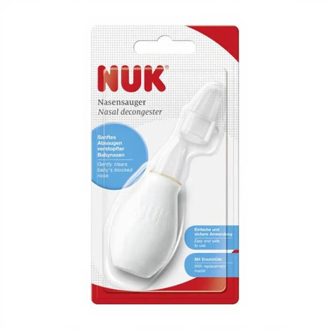 NUK Baby Nasensauger mit Ersatzkopf 1 Stk