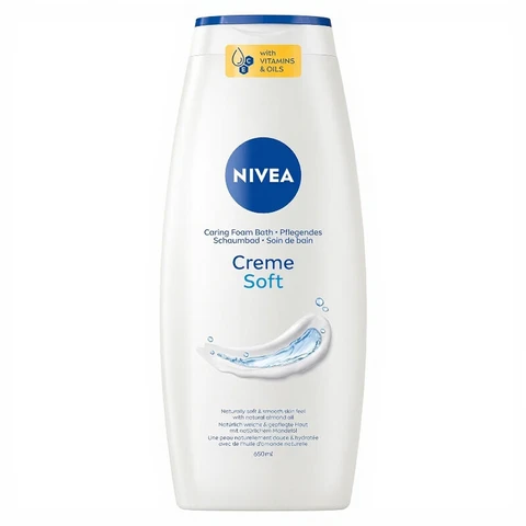 NIVEA Nourishing Foam Bath Creme Soft 650 ml