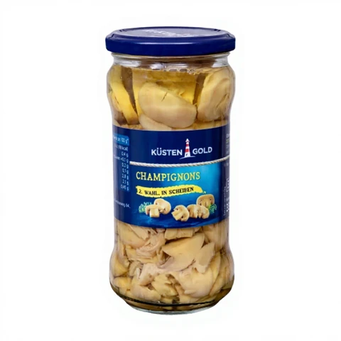 Küstengold 2nd grade sliced mushrooms 370ml