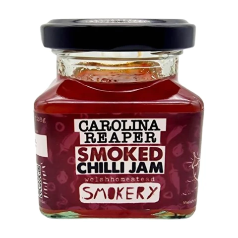 Welshhomestead Smokery Carolina Reaper Smoked Chilli Jam 128g