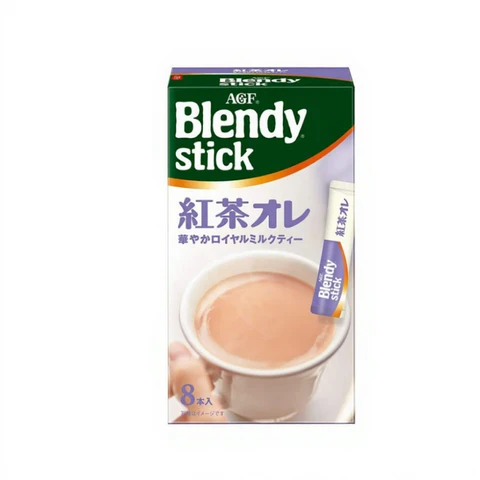 AGF blendy stick thee au lait 8p 80g [Nieuw Product]