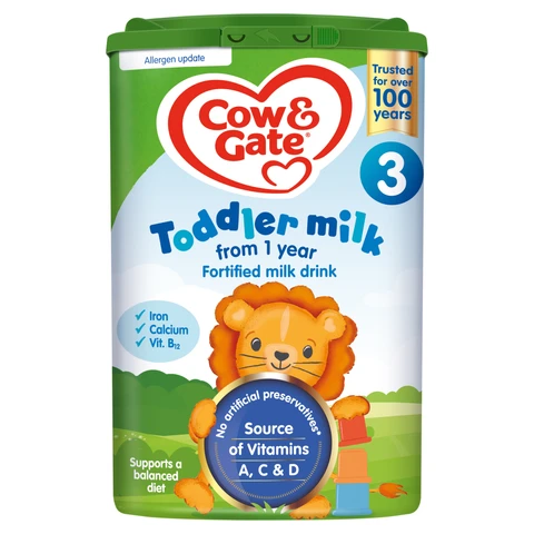 Cow & Gate 3 Toddler Baby Milk Powder Formula From 1 Years 800g