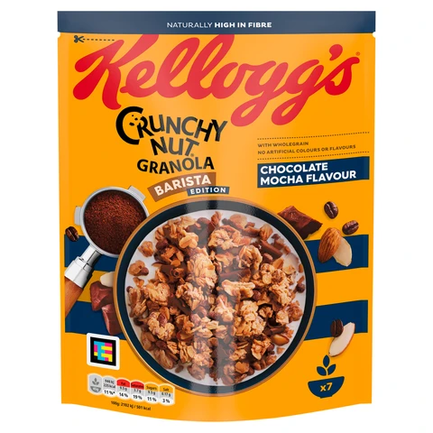 Kellogg's Crunchy Nut Barista Mocha Granola 350g