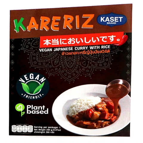 Kaset Verzehrfertiges Japanisches Curry Vegan 280g