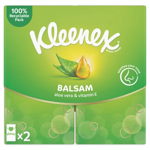 Kleenex Balsam Tissues  2 Pack