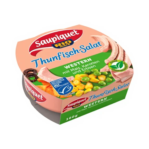 Saupiquet MSC Western Tuna Salad 160 G