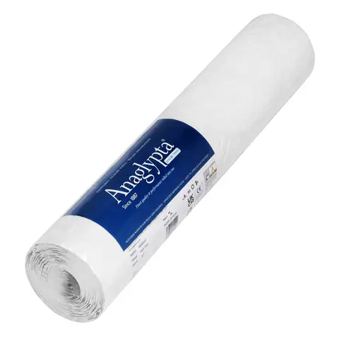 Anaglypta Wallpaper High Trad Vinyl Textured Paintable 0.53x10m