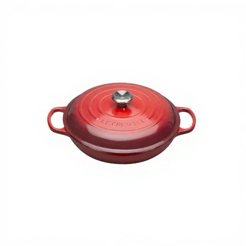 Le Creuset Tegame Basso Evo 30cm Ciliegia