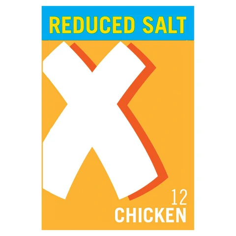 Oxo Reduced Salt Chicken Stock Cubes 71g