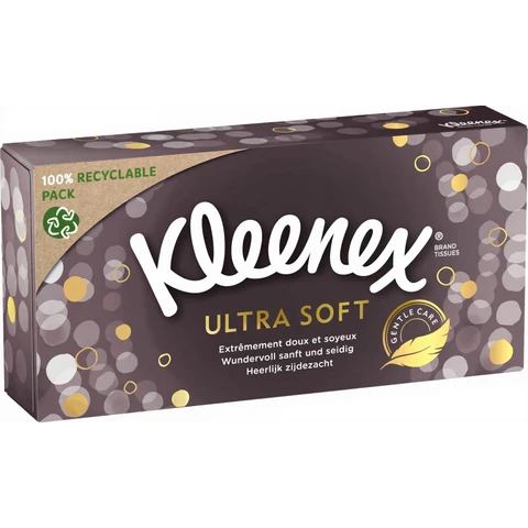 KLEENEX Mouchoirs Ultrasoft boîte X64