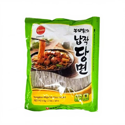 Nongshim Süßkartoffel Miga Glasnudeln (flach) 1kg