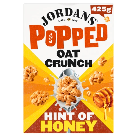 Jordans Popped Oat Crunch Honey 425g