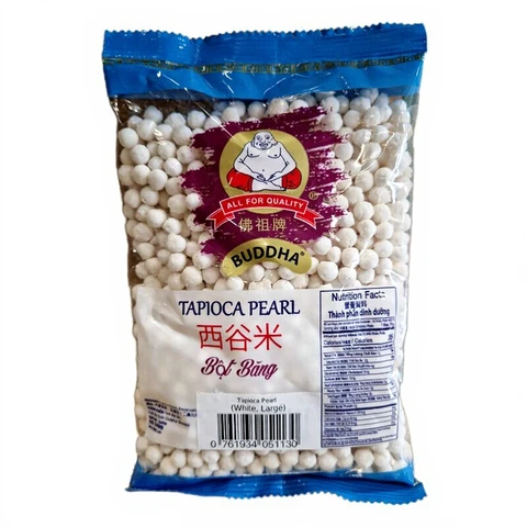 Boeddha Tapioca Parel Lagre (Wit) 400gram