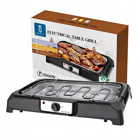 Aigostar Electric grill/2000W/Black/VDE/Lava