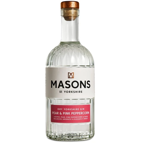 Masons Of Yorkshire Pear & Pink Peppercorn gin 70cl