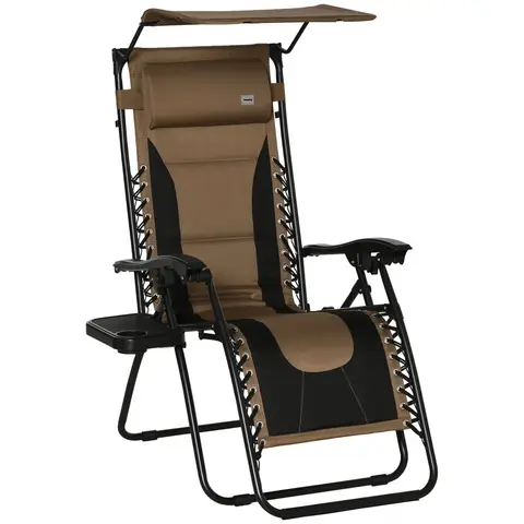 Outsunny Zero Gravity Lounger Chair