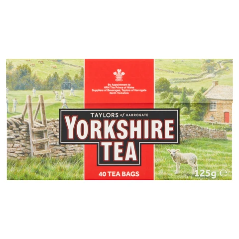 Taylors of Harrogate - Yorkshire 40 Tea Bags 125g