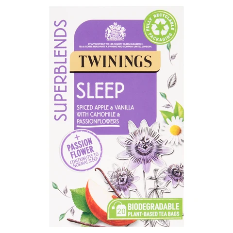 Twinings Superblends Sleep 20 Single Tea Bags 30g