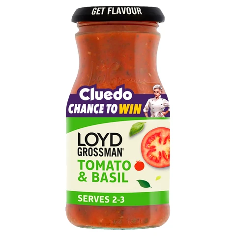 Loyd Grossman Tomato & Basil Sauce 350g