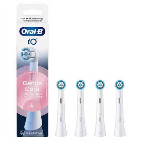 ORAL-B iO Gentle Care - Opzetborstels - Ultra-zacht 4-stuks