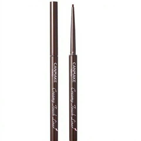 Canmake Creamy Touch Ultrafijne Eyeliner 1,5 mm 03 Donkerbruin 0,10 g