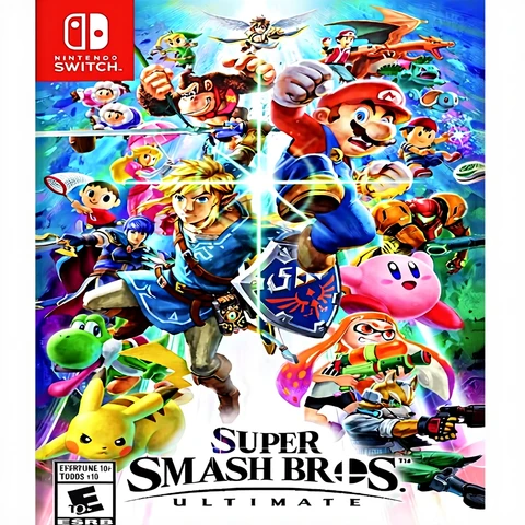 Super Smash Bros. Ultimate - Nintendo Switch - Version EN/ES (Import ME/ASIA) - ESRB