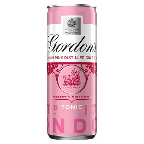 Gordon's Premium Pink Gin & Tonic 250 ml