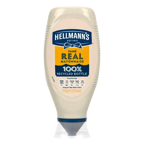 Hellmanns Real Mayonnaise Squeezy 750ml