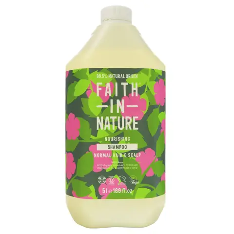 Faith In Nature Shampoo - Wild Rose 5L