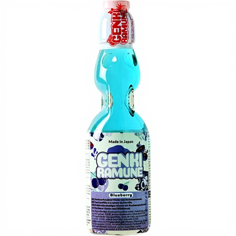 GENKI RAMUNE Blaubeergetränk 200ml