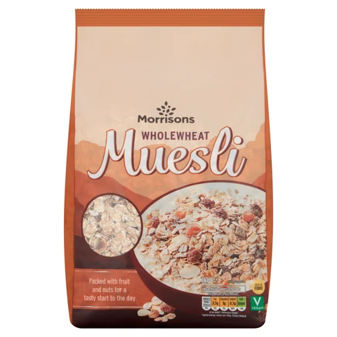 Morrisons Wholewheat Muesli 1kg